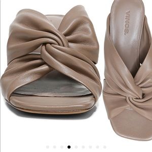 Brand new Vince Denise block heel sandals